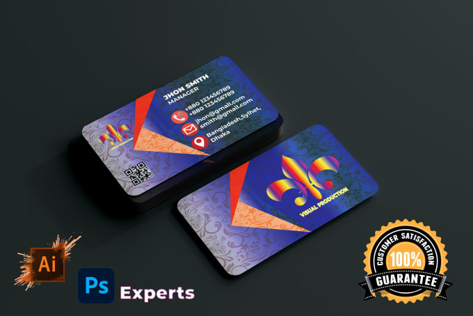 Gig Preview - Do professional modern business card design in 24 hours