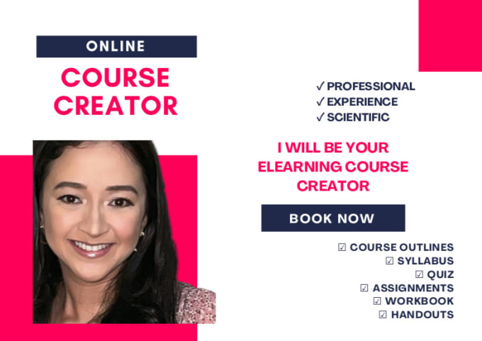 Gig Preview - Be your elearning course creator