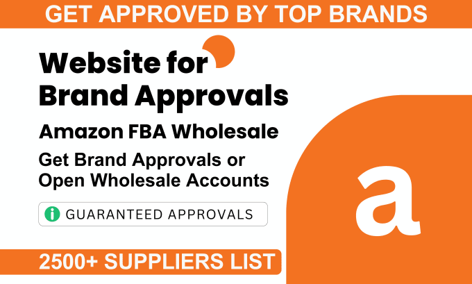 Gig Preview - Build amazon fba wholesale website for brand approvals