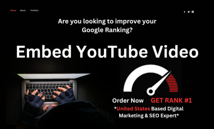 Gig Preview - Embed your youtube video to top 100 web2 websites