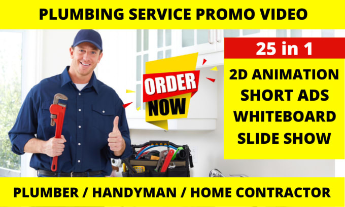 Gig Preview - Do plumbing solution video, plumber leak repair video ads