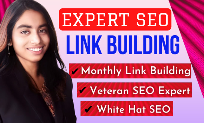 Gig Preview - Create monthly off page SEO backlinks service with white hat link building