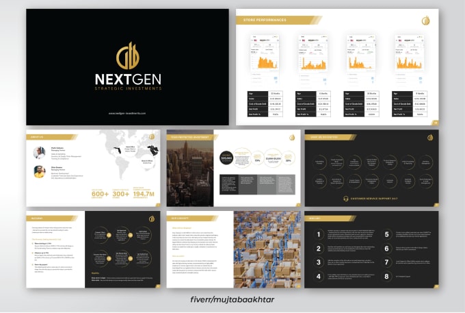 Gig Preview - Design powerpoint presentation and investor pitch deck