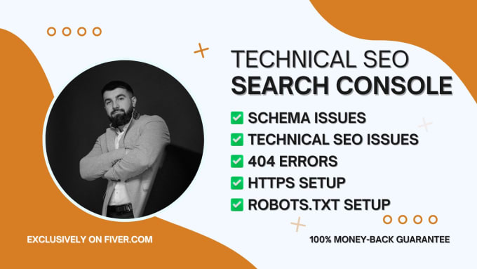 Gig Preview - Fix search console and website auditor technical SEO errors