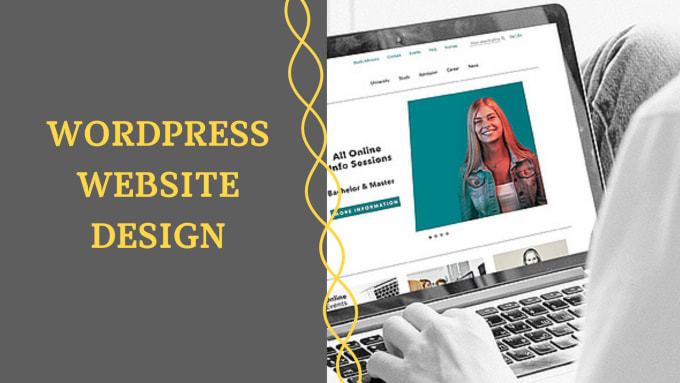 Bestseller - setup unique modern wordpress website design