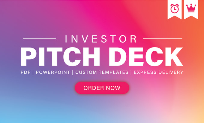 Bestseller - do investor pitch deck presentation design