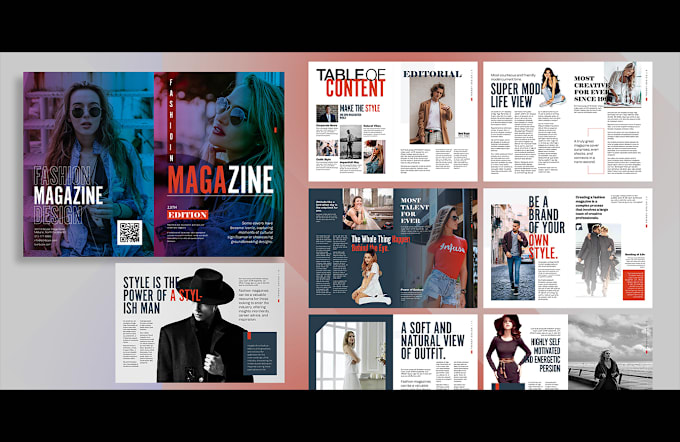 Gig Preview - Do magazine design, catalog, booklet, newsletter, catalogue, magazine layout