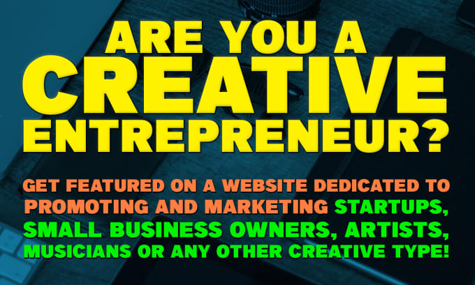 Gig Preview - Interview artists on a creative entrepreneur blog