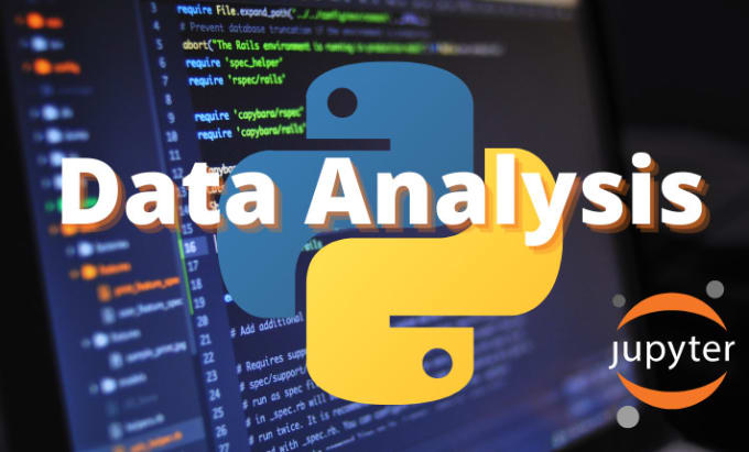 Gig Preview - Do data analysis with python in jupyter notebook via pandas , numpy, matplotlib