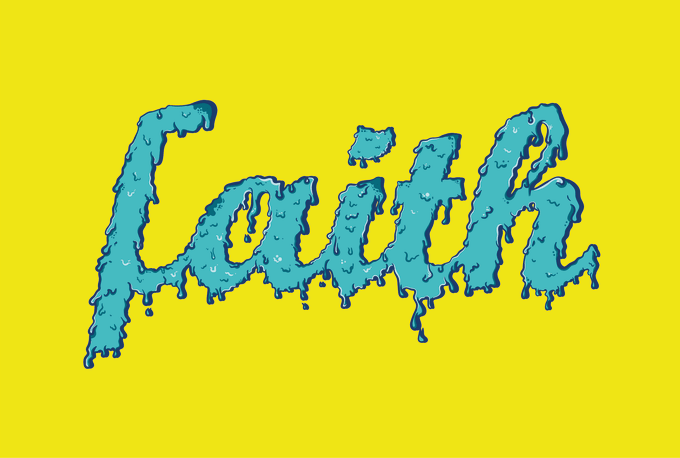 Gig Preview - Excellent custom grime art typography as you need