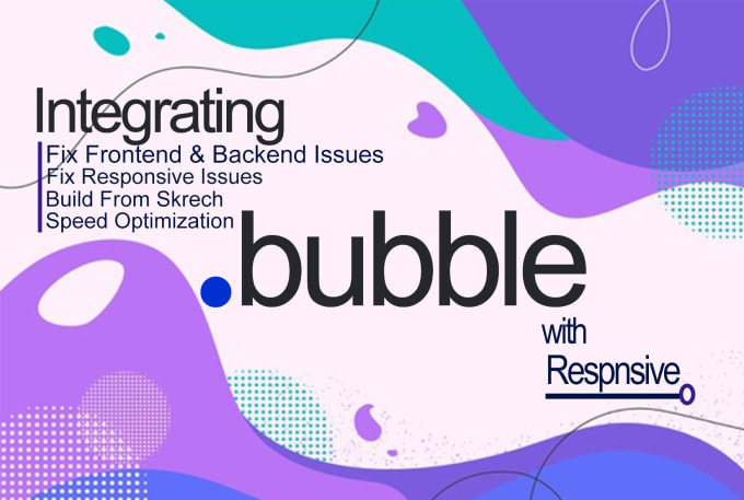 Gig Preview - Be your bubble developer, build bubble io app bubble app