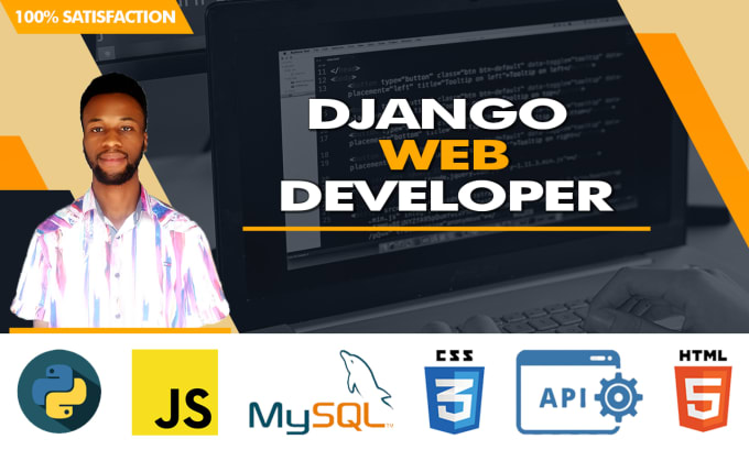 Gig Preview - Be your django website, api, python, full stack developer