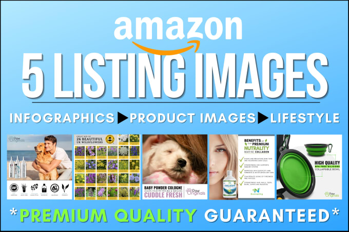 Gig Preview - Design professional amazon listing images