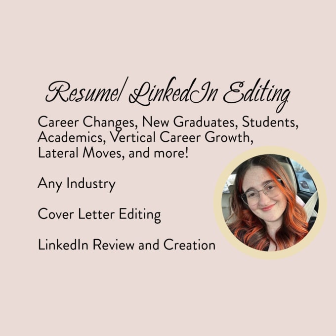 Gig Preview - Write and review your resume and linkedin