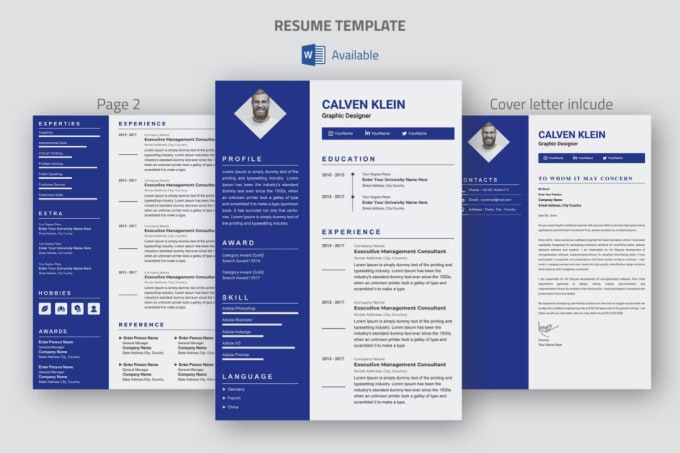 Gig Preview - Write a professional resume and cover letter for first time job seeker