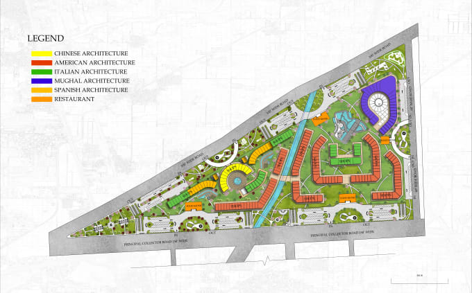 Gig Preview - Draw and render 2d,3d site plan, landscape design, master plan