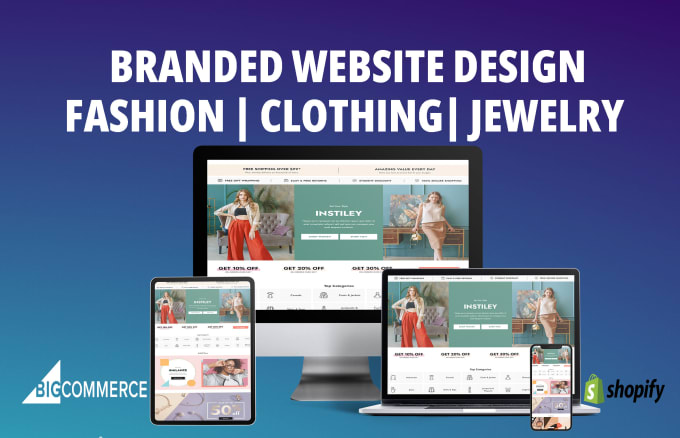 Gig Preview - Make branded fashion store and clothing website development