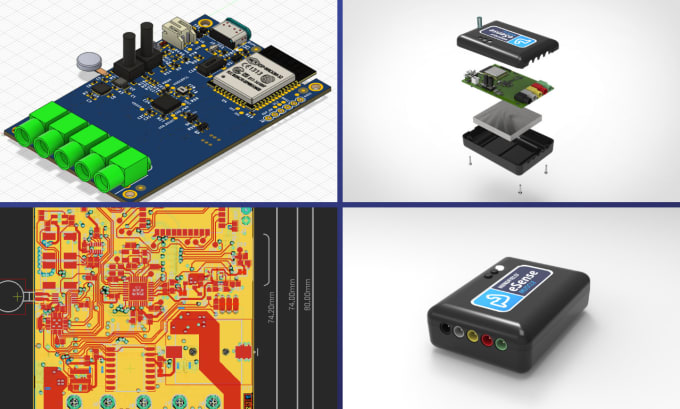 Gig Preview - Do pcb board layout in eagle cad pcb design software