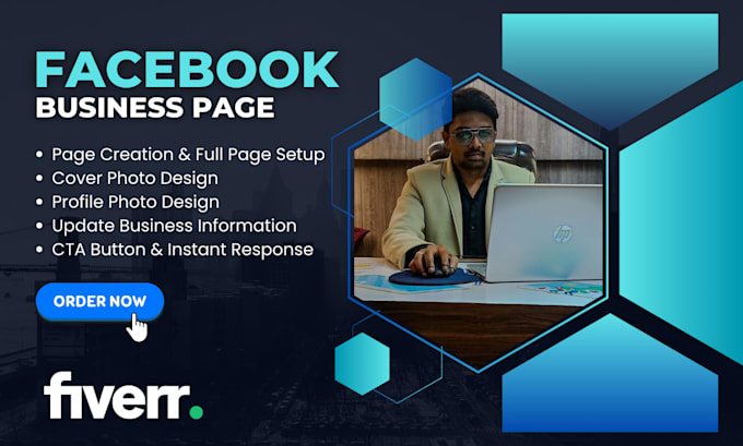 Gig Preview - Do complete facebook business page setup with fast delivery