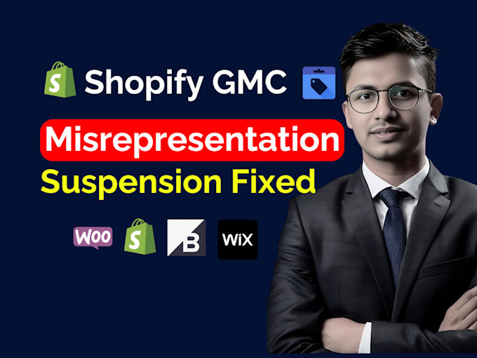 Gig Preview - Fix shopify google merchant center suspension, misrepresentation and feed issue