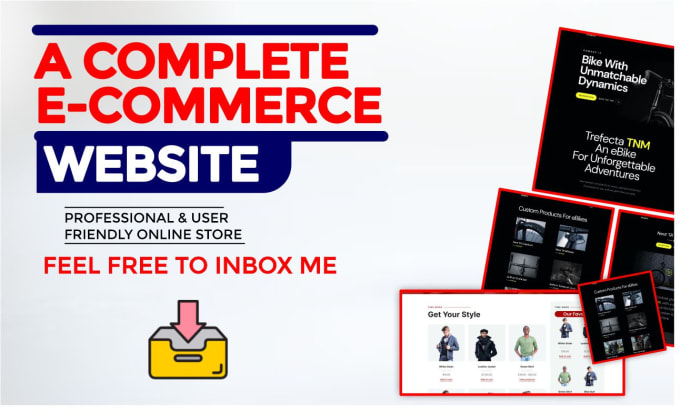 Gig Preview - Design a wordpress ecommerce website with a woocommerce plugin, dropshipping