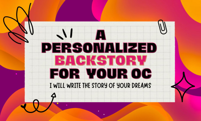 Gig Preview - Write a backstory of your oc