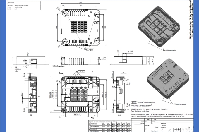 Gig Preview - Do a injection mold plastic part design with mold flow analysis