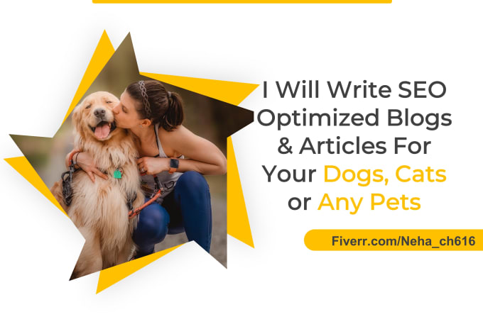 Gig Preview - Write engaging dog articles and pet blogs