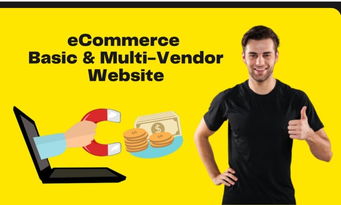 Gig Preview - Develop ecommerce marketplace multivendor shopify store advertising