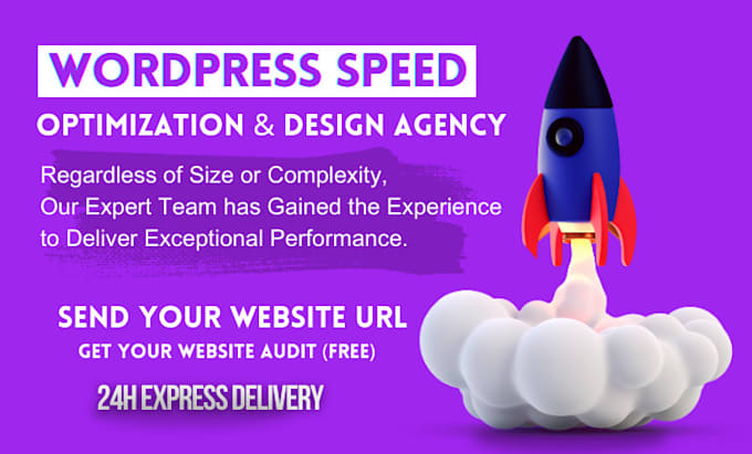 Gig Preview - Optimize your website within 24 hours and boost its speed like rocket