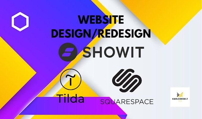 Gig Preview - Develop design or redesign showit squarespace or  tilda website