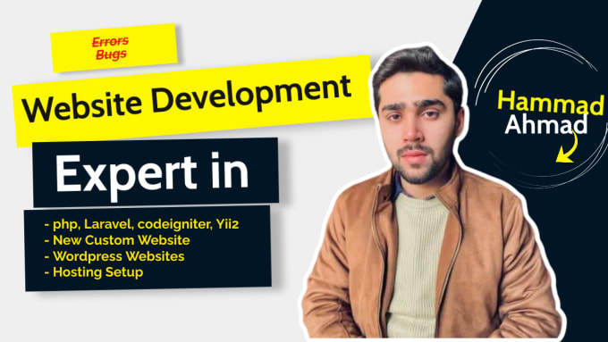 Gig Preview - Fix or develop any php, laravel, codeigniter, yii2 website