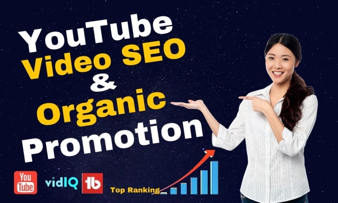 Gig Preview - Do organic youtube  video promotion and video SEO