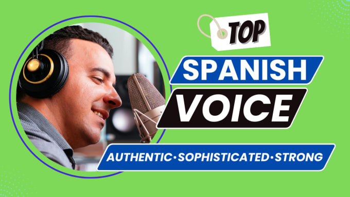 Bestseller - record a neutral spanish voiceover