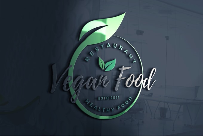 Gig Preview - Do a vegan logo for bio and organic food , restaurant or brand