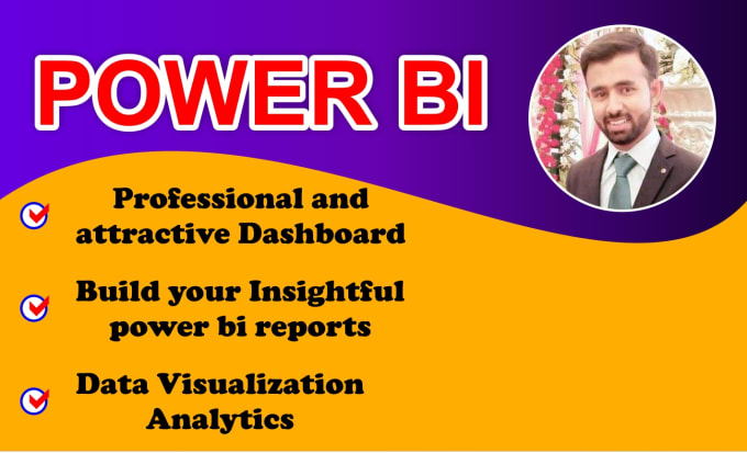 Gig Preview - Create your power bi report,professional dashboard and power automate solution