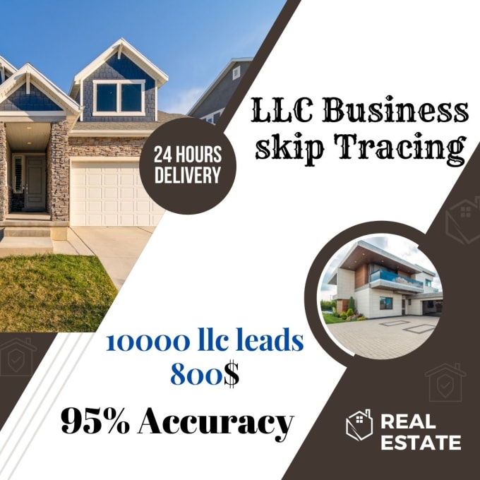 Gig Preview - Do skip tracing llc corporation business in  24 hours