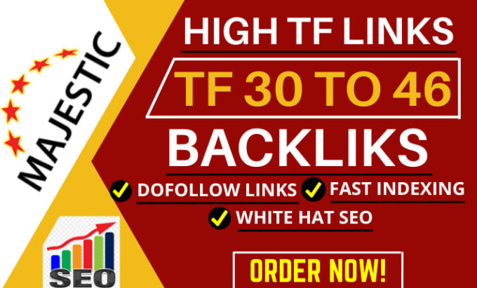 Gig Preview - Make high trust flow dofollow seo backlinks