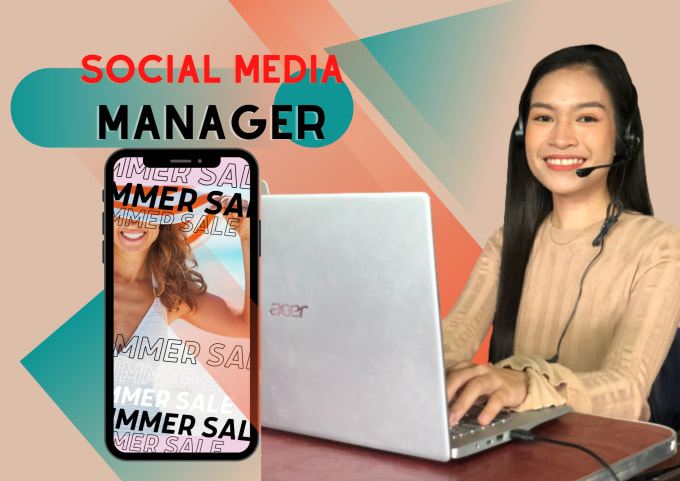 Gig Preview - Be your social media manager, content creator and strategist