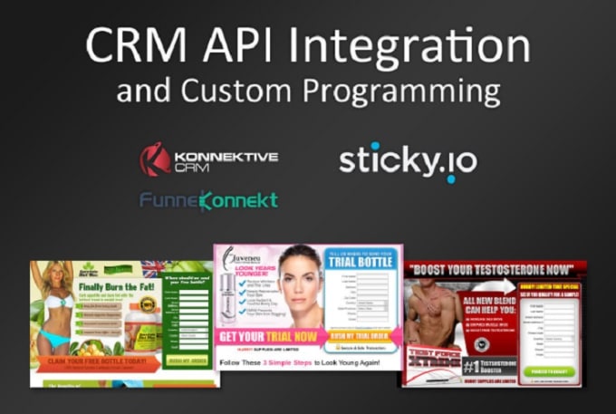 Gig Preview - Integrate konnektive CRM api