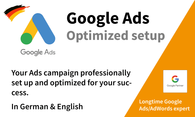 Gig Preview - Set up an optimized google ads campaign for you in german or english