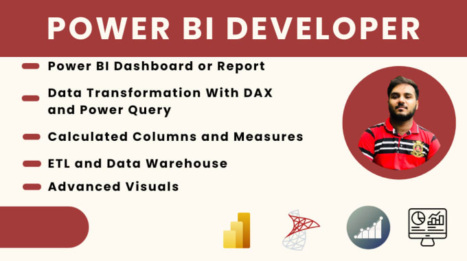 Gig Preview - Build analytical power bi report for data analysis