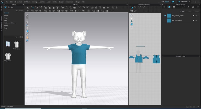 Gig Preview - Create 3d nft clothes art for your character modeling