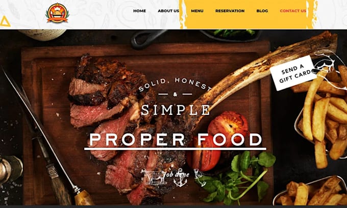 Bestseller - restaurant website with online food ordering system