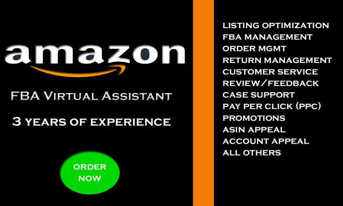 Gig Preview - Be your expert amazon fba virtual assistant