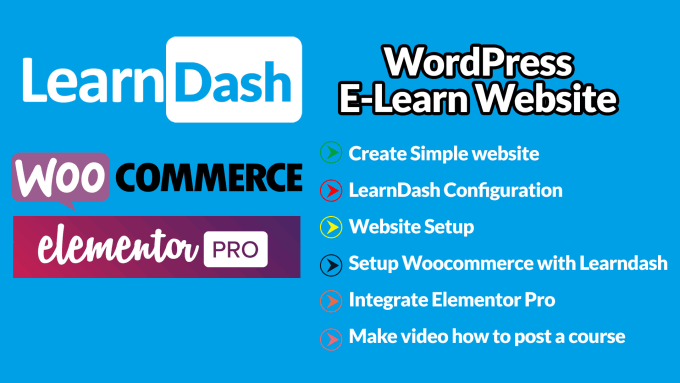 Bestseller - be you wordpress learndash lms expert to setup and configure