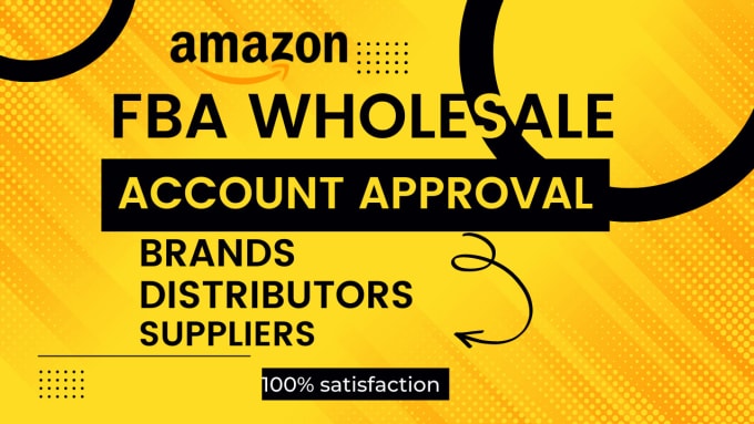 Gig Preview - Open wholesale accounts with distributor or wholesaler for amazon fba wholesale