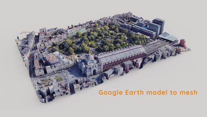 Gig Preview - Extract and convert google earth models to obj, fbx, gltf