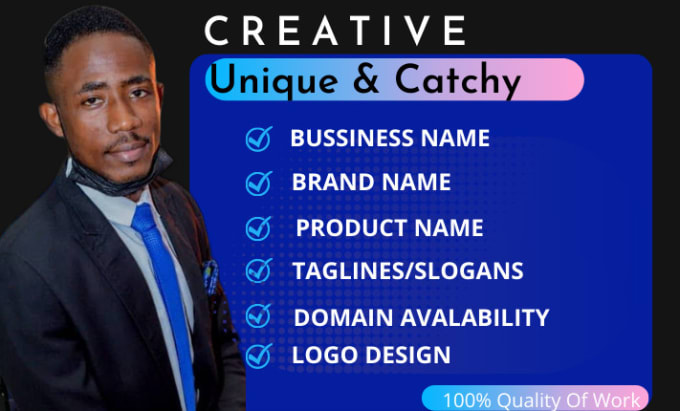 Bestseller - brainstorm your business name with domain, logo, slogan