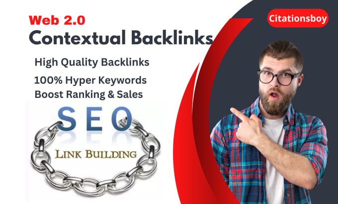 Gig Preview - Build high quality web 2 0 seo dofollow contextual backlinks